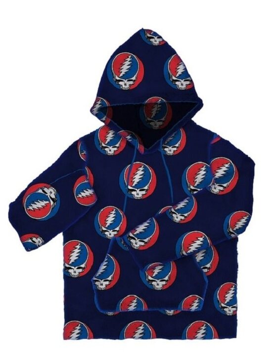 Grateful Dead Other - Medium Grateful Dead Skull M Pullover Pocket Steal Your Face Hoodie Sweatshirt